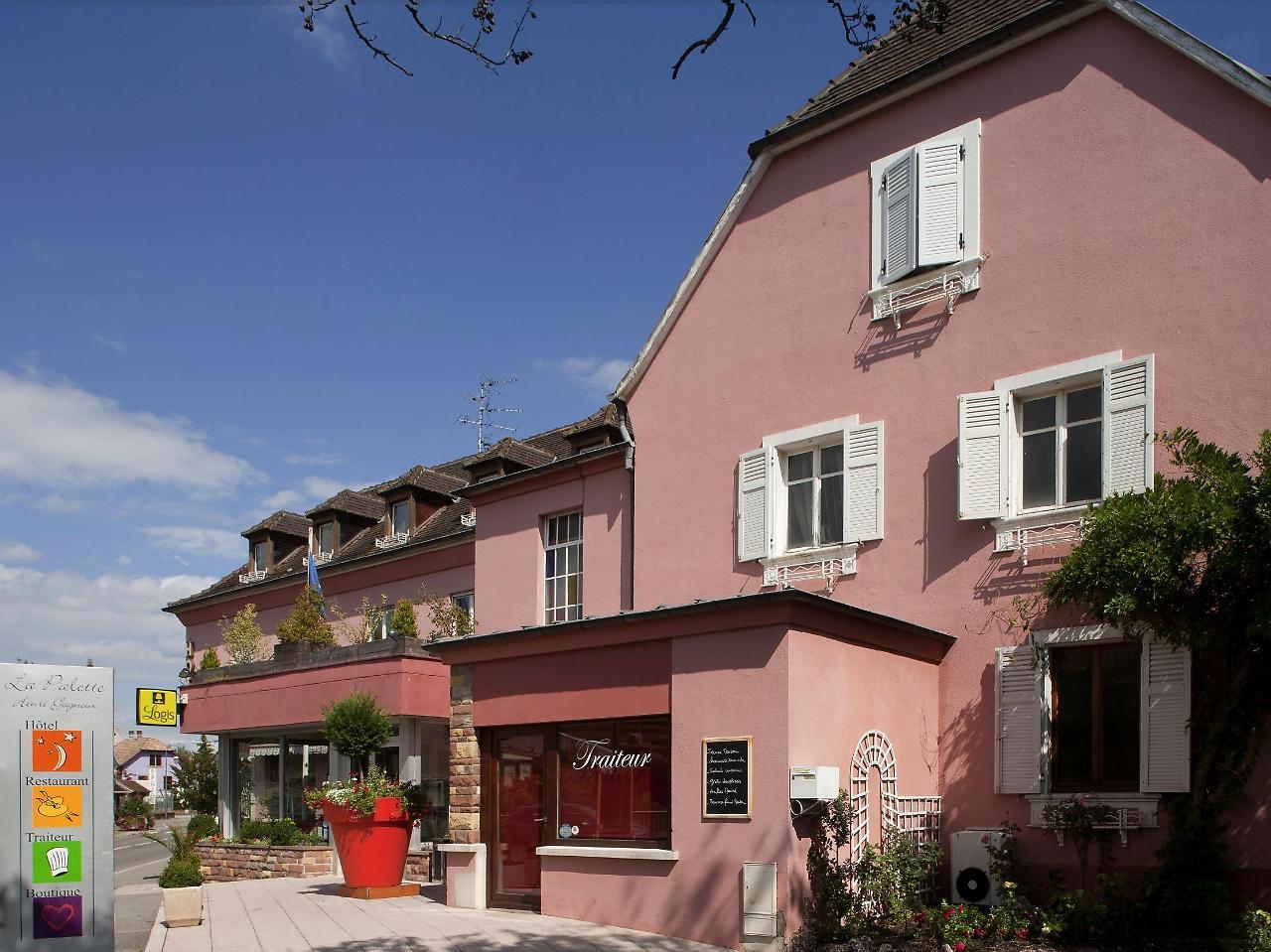 Hotel Restaurant Logis La Palette Wettolsheim Εξωτερικό φωτογραφία