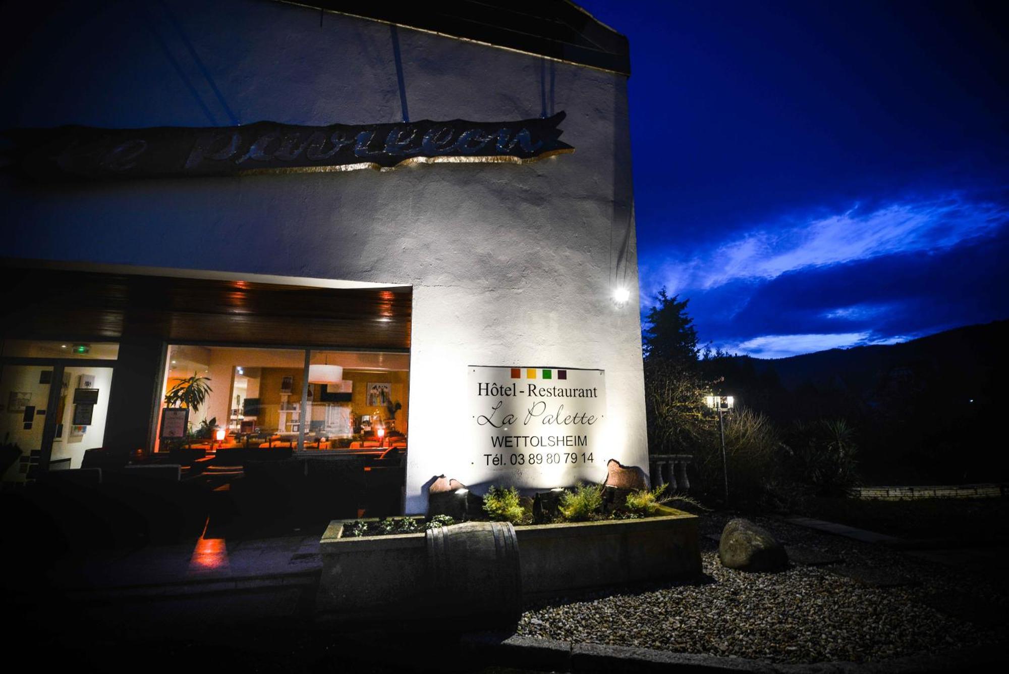Hotel Restaurant Logis La Palette Wettolsheim Εξωτερικό φωτογραφία